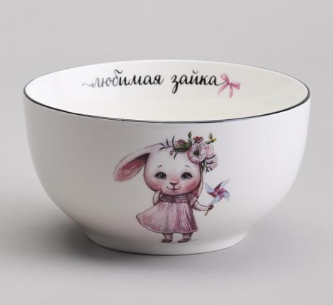 Набор детской посуды "МОЯ ЗАЙКА", 3 предмета