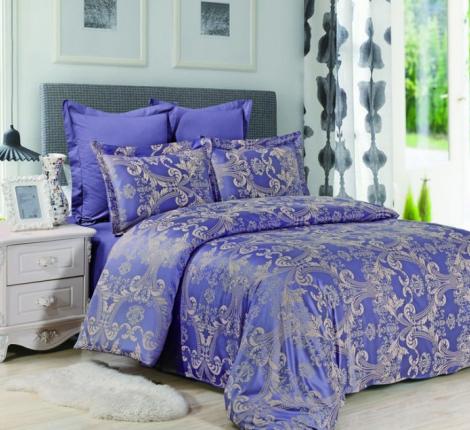 Постельное белье Valtery JC-34 Сатин-Жаккард 1,5 спальный