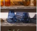 Ваза декоративная BRONCO "NOVA" BLUE, 20х25 см