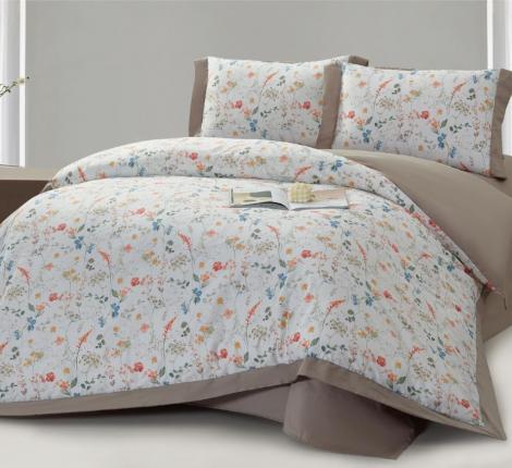 Постельное бельё Madame Plumes "IRIS REVERIE" DG-17 Сатин, Евро