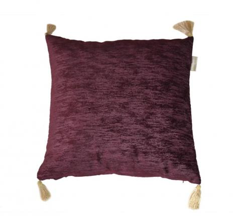 Наволочка декоративная "Sofi de Marko" Эстер (бордо) Жаккард, 45х45