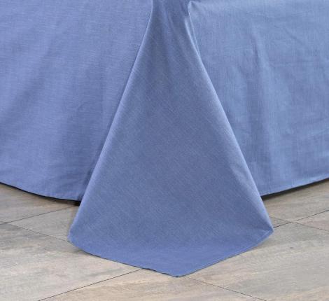 Постельное белье "Sofi de Marko" Дарьяна (голубая) Сатин, Евро