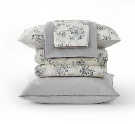 Постельное белье с одеялом "Sofi de Marko" Роберто №37 Велюр/Сатин, Евро