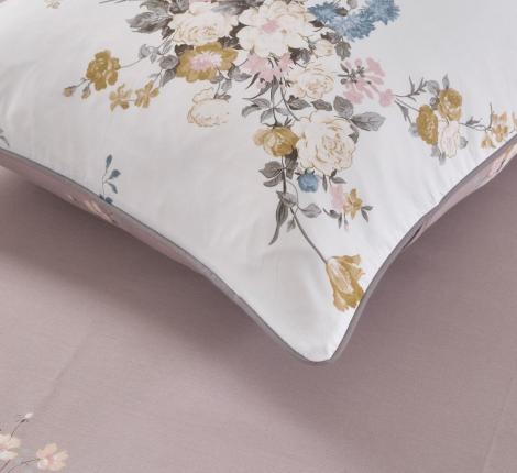 Постельное белье "Sofi de Marko" Адель (пудра) Сатин, 1,5 спальный