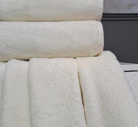 Комплект махровых полотенец "Kazanov.A." Lavinia (айвори), 50х90+70х140