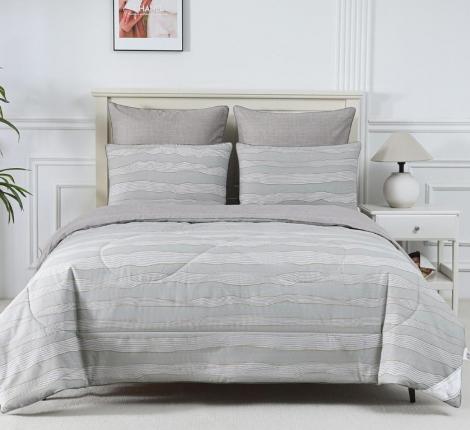 Постельное белье с одеялом "Sofi de Marko" Ришелье №54 Сатин, 1,5 спальный