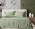 Постельное бельё Sharmes "Bamboo" 1,5 спальный, оливковый
