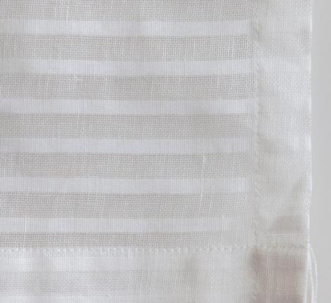 Штора на ленте "ФЬЮЖН" 245х310 см, белый