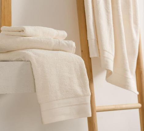 Полотенце махровое "CREAM BALANCE GRASS", 80х150