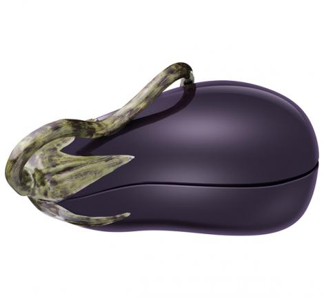 Блюдо для запекания с крышкой "БАКЛАЖАН", 1000 мл