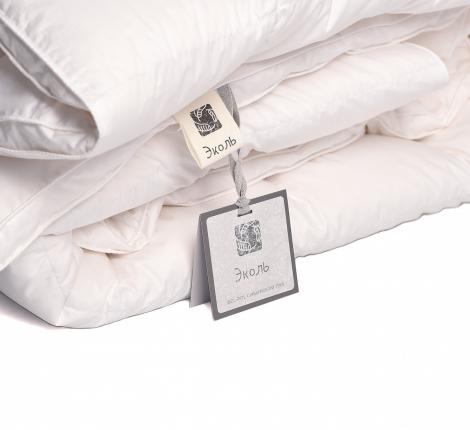 Одеяло пуховое «Эколь NORD» белый пух, 150х200