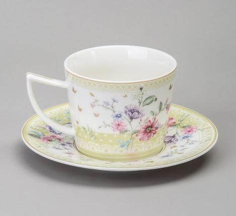 Чайный набор "BLOSSOM" 165-591 на 6 персон, 12 предметов (250 мл)