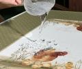 Скатерть с пропиткой "ЗОЛОТАЯ КУРОЧКА", 140х180 см