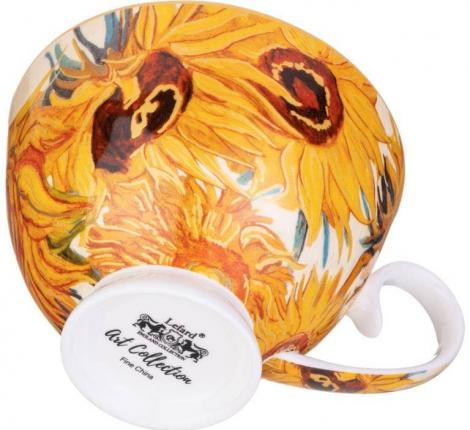 Чайная пара "ПОДСОЛНУХИ" (В. ВАН ГОГ), 250 мл