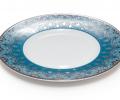 Тарелка десертная "DHARA" BLUE, диаметр 24 см