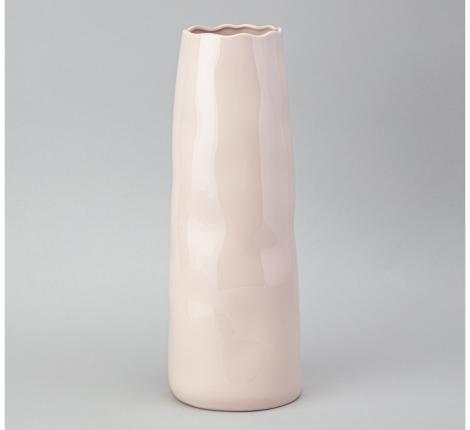 Ваза декоративная "Lefard" 13,6*13,9*37,5 см, пудровый