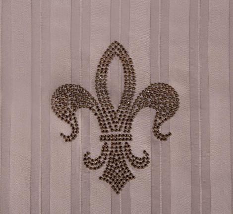 Постельное белье "Kazanov.A." Stripe Royal (пыльная роза) Страйп Сатин, Евро