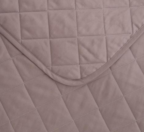 Покрывало  "Sofi de Marko"Стефано (пепельная лаванда) Сатин, 160х220