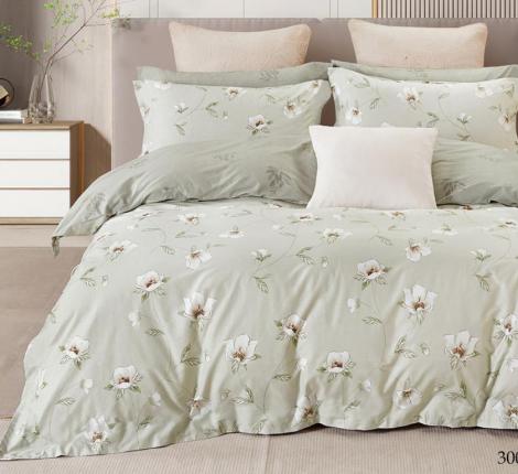 Постельное белье "Cleo" Pure Cotton CH15/300-PCE Поплин, 1,5 спальный