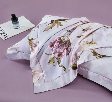 Постельное белье "Asabella" 2367-6 Мако-Сатин, Евро