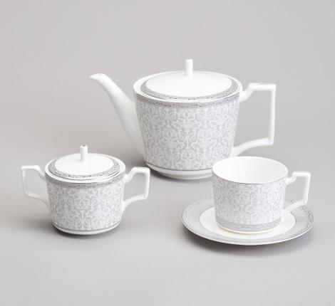 Чайный сервиз "VERSAILLES" на 6 персон, 14 предметов