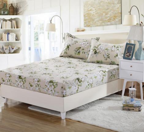 Простынь поплин на резинке печатная PRPP-19, 180x200