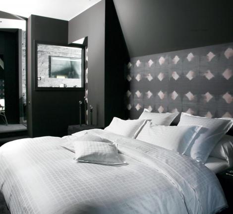 Постельное бельё "Blanc des Vosges" PALACE BLANC сатин-жаккард, Евро