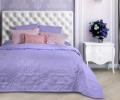 Покрывало Primavelle "ARTI" Биософт 140х200, Вензель Лиловый