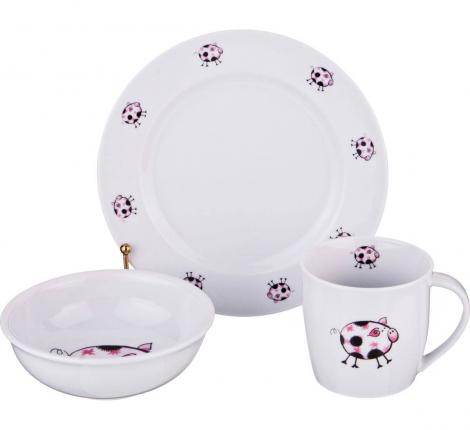 Набор посуды обеденный "DUBI" 606-840, на 1 персону, 3 предмета