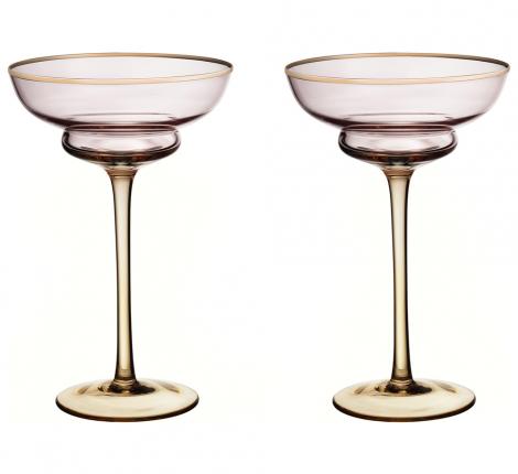 Набор креманок 2 штуки "TWIST&SHINE" PINK, 220 мл