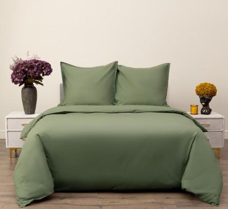 Постельное белье "Siberia" Сэнди (малахит) Ранфорс, Евро (70х70)
