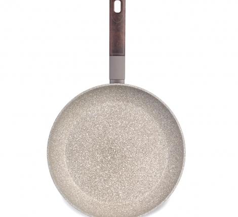 Сковорода "AGNESS" 902-113 с антипригарным покрытием PFLUON MARBLE, диаметр 28 см