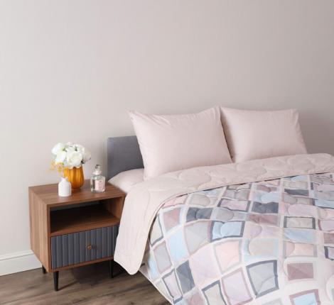 Постельное белье с одеялом "Siberia" Мелвин №21 Ранфорс, Евро