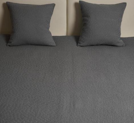 Наволочка Luxberry "MOON BEAN" 47х47, серый/люрекс