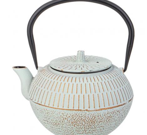 Заварочный чайник чугунный "Lefard" 734-1003 с эмалированным покрытием внутри, 1200 мл