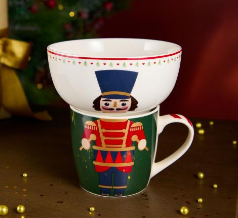 Набор посуды "ЩЕЛКУНЧИК", 2 предмета