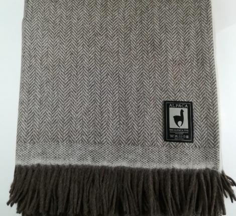 Плед INCALPACA (55% шерсть альпака, 45% шерсть мериноса) PP-69, 150x200