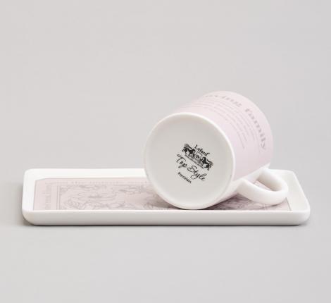 Чайный набор "LOVING FAMILY" на 1 персону, 210 мл