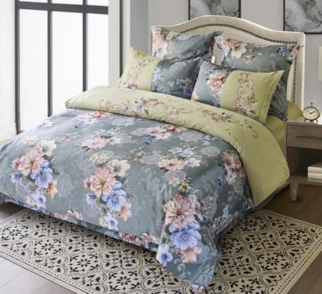 Постельное белье "Sailid" D-221-4 Сатин, Семейный