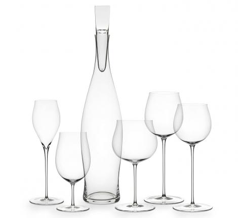 Набор 2 бокала для белого вина "BALLERINA" WHITE WINE GLASS муслиновое стекло, 200 мл