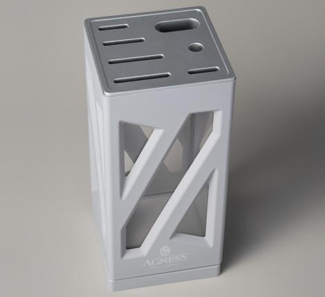 Набор кухонных ножей "AGNESS" 911-761 на вращающейся подставке, 8 предметов