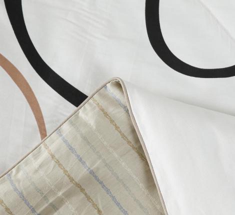 Постельное белье с одеялом "Sofi de Marko" Ришелье №59 Сатин, Семейный