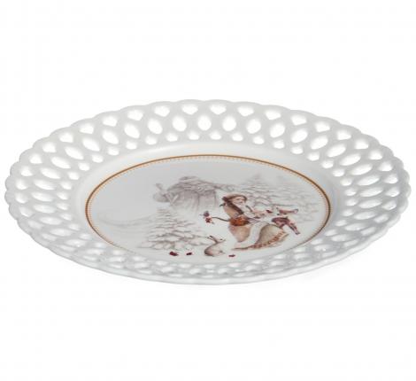 Набор закусочных тарелок 2 штуки "МОРОЗКО", диаметр 20,5 см