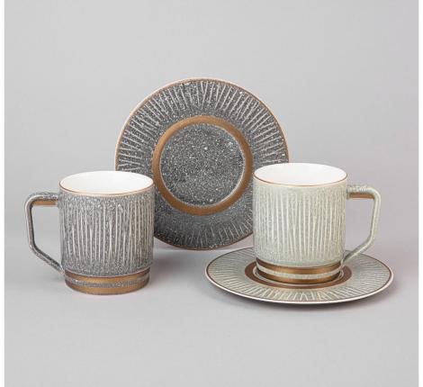 Чайный набор "HERBAL" 42-530 на 2 персоны, 4 предмета (250 мл)