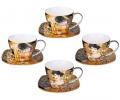 Чайный набор "ART COLLECTION" (Г. КЛИМТ) на 4 персоны, 8 предметов (250 мл)