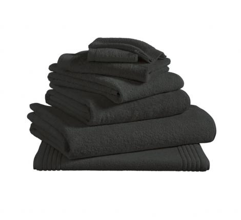 Полотенце "Blanc des Vosges" UNI ANTHRACITE (темно-серый), 100х150