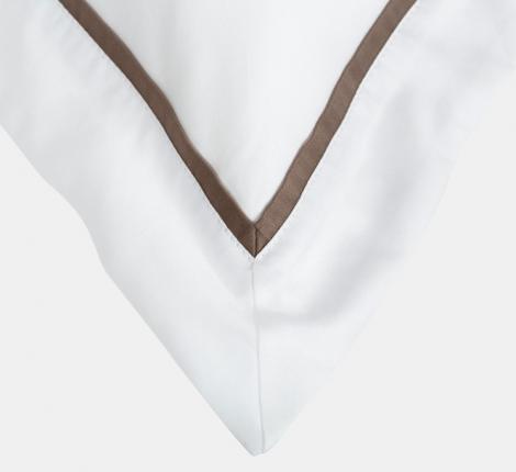 Наволочка с широкой отделкой "ALPINE BROWNIE ALLURE GRASS" Мако-Сатин, 50х70 (2шт)