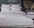 Постельное белье "Kazanov.A." Stripe Le-Man (платина лаванда) Страйп Сатин, Евро