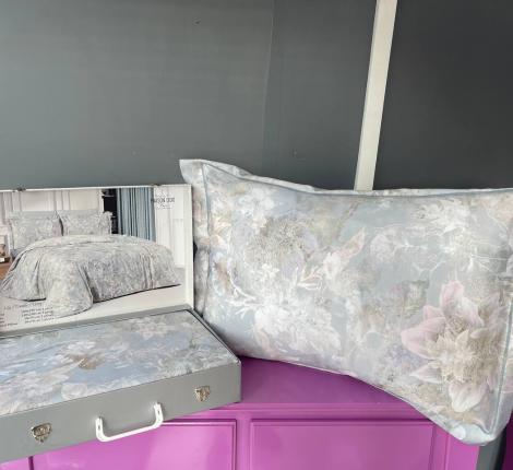 Постельное бельё "Maison D'or" LILY (серый) Тенсел, Евро