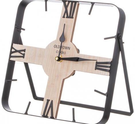 Часы настольные кварцевые "LOFT", 23*14*23 см